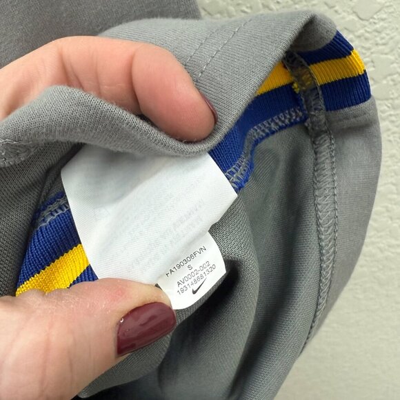 Nike NBA Golden State Warriors DNA Gray Short Sleeve T Shirt Mens size Small - Picture 6 of 7